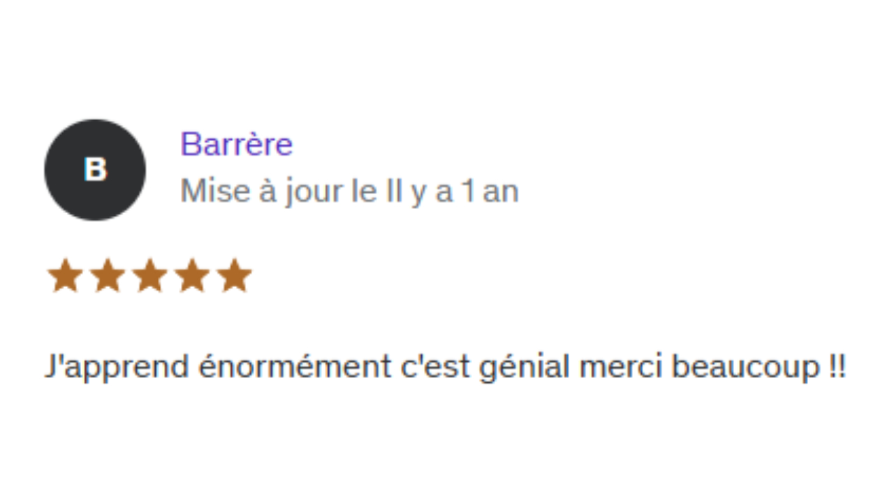 Davinci resolve Formation Masterclass note2